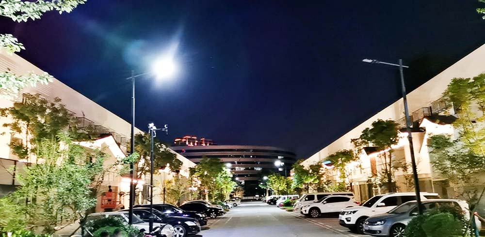 南方大道整体夜景图