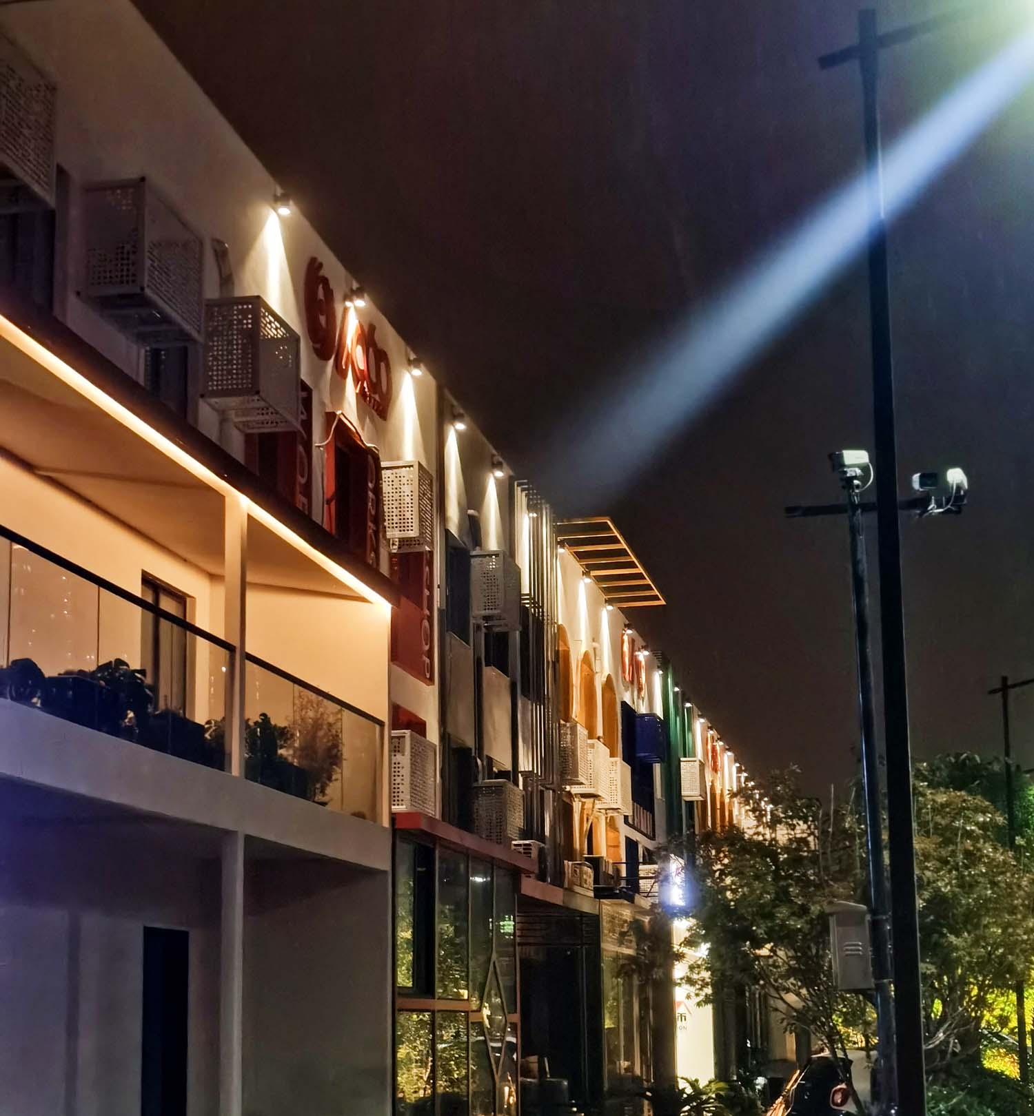 南方南路夜景图