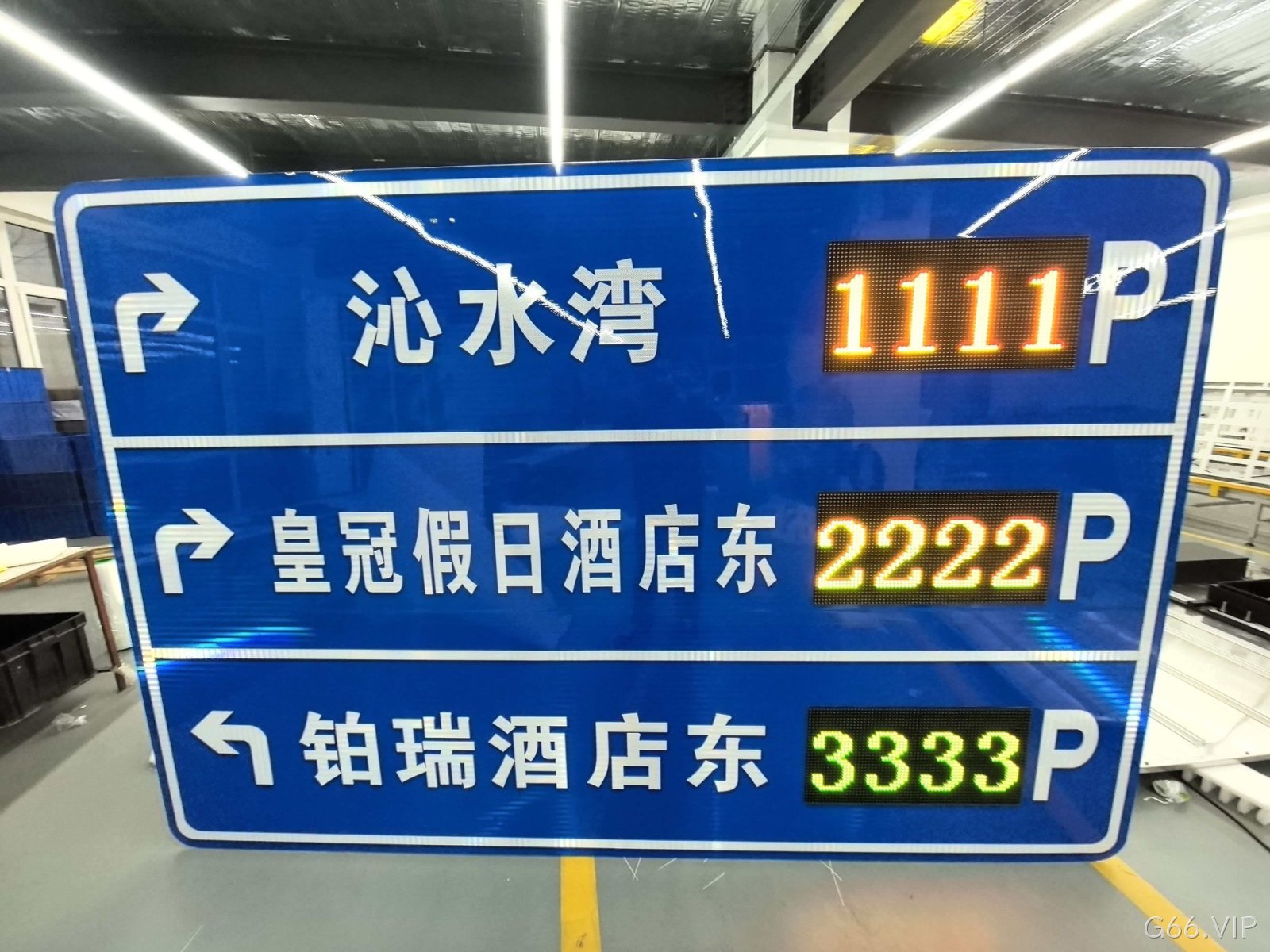 停车便利新选择：一二三级停车诱导屏的优势