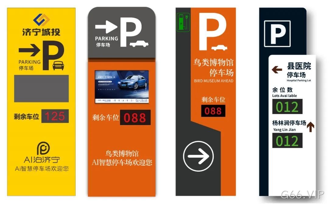 停车场车位引导屏